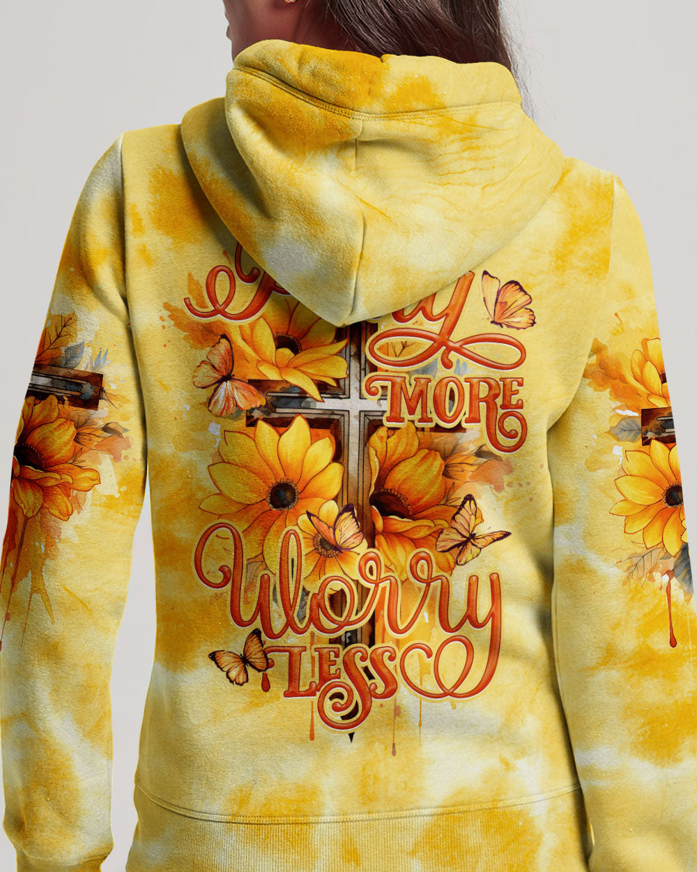 Pray More Worry Less Women's All Over Print Shirt - Tytd2207232