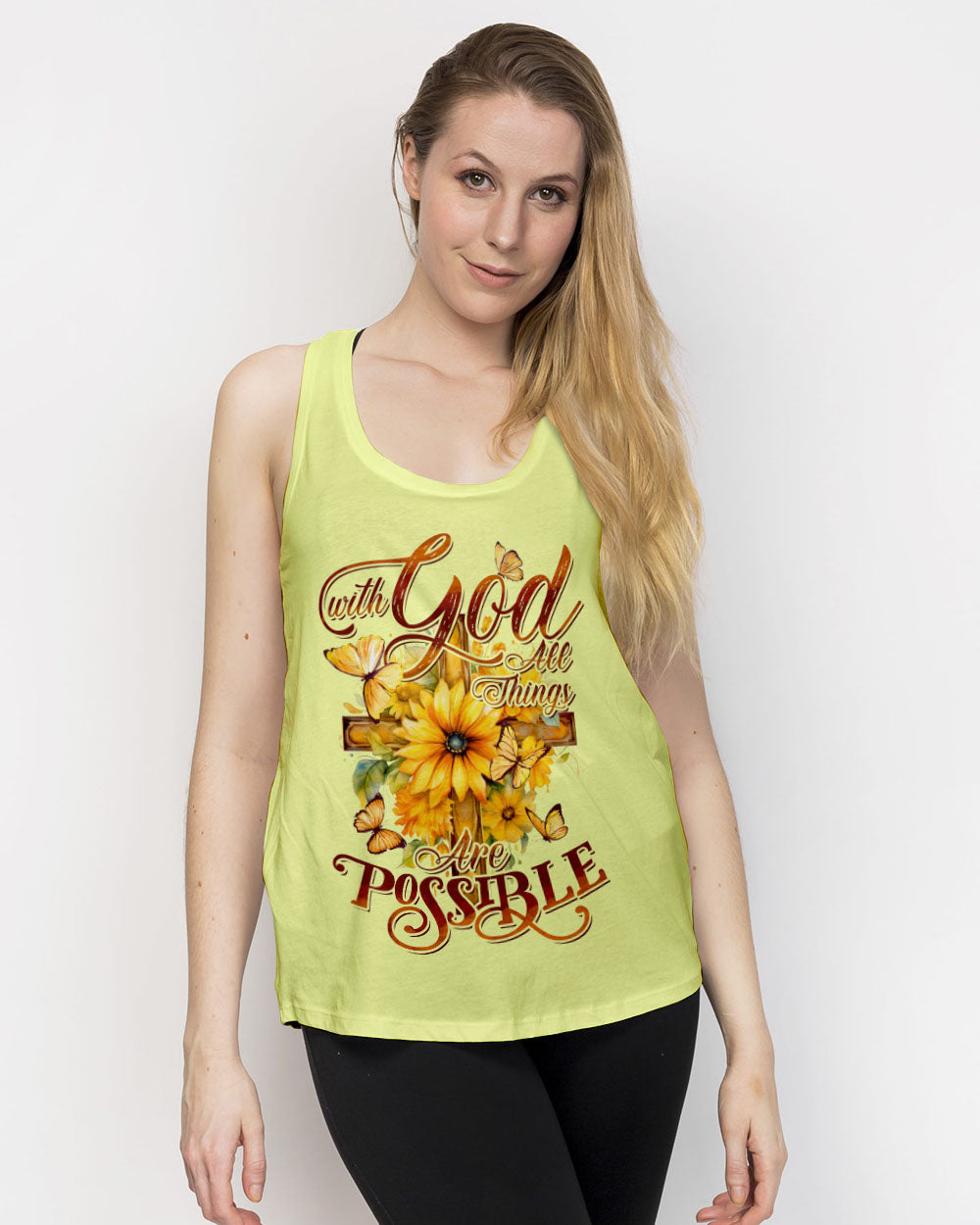 With God All Things Are Possible Women's All Over Print Shirt - Tytd2407232