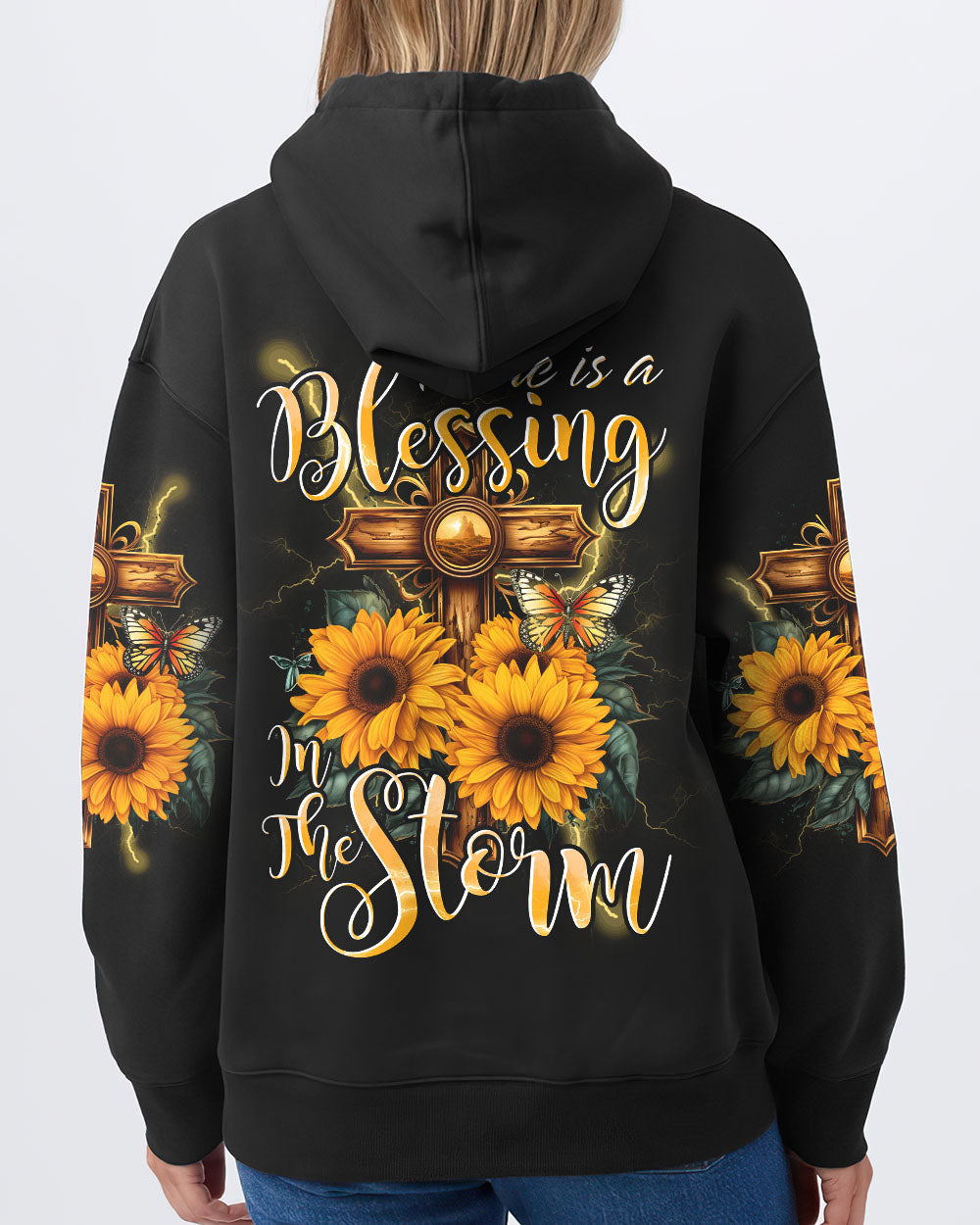 Blessing in The Storm Women's All Over Print Shirt - Tytd2407234