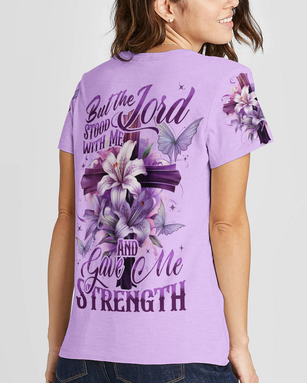 Lord Stood With Me Women's All Over Print Shirt - Tytd2707233