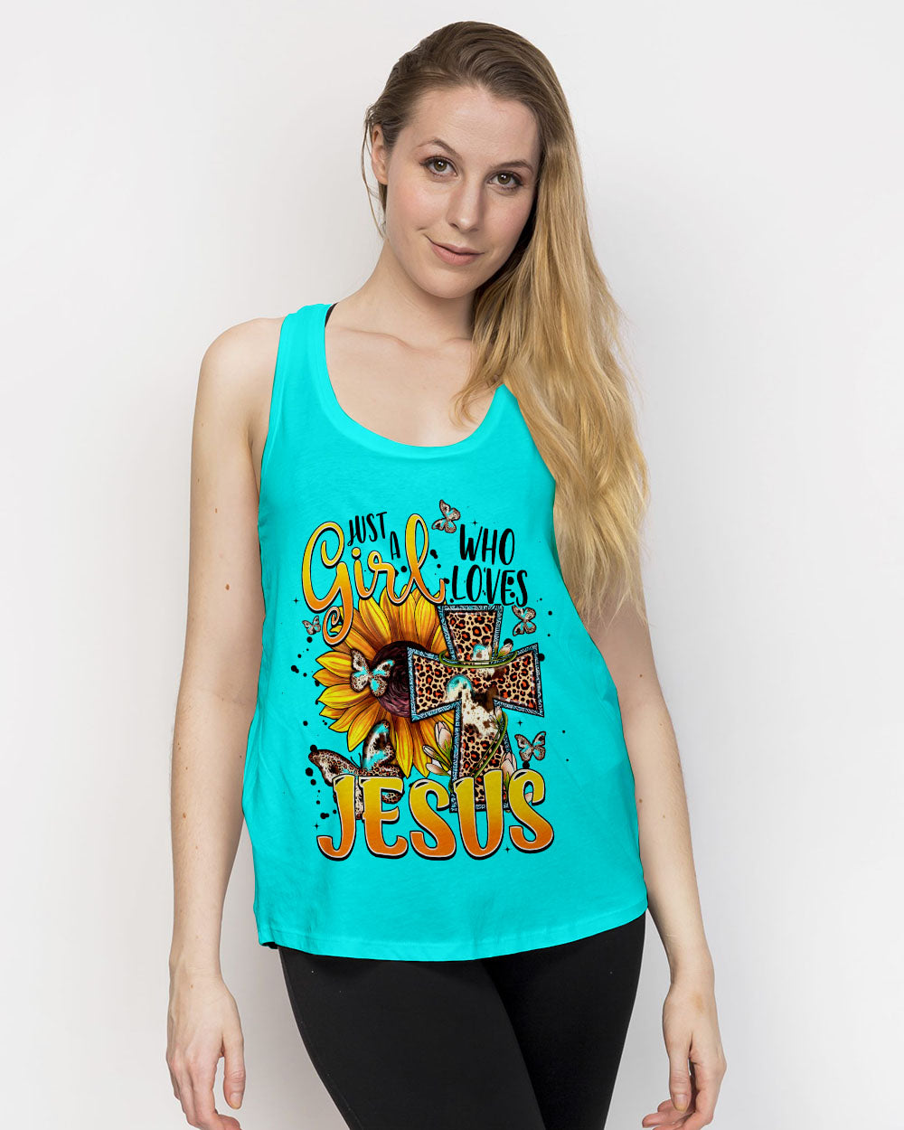 Just A Girl Who Loves Jesus Women's All Over Print Shirt - Tytm1107233