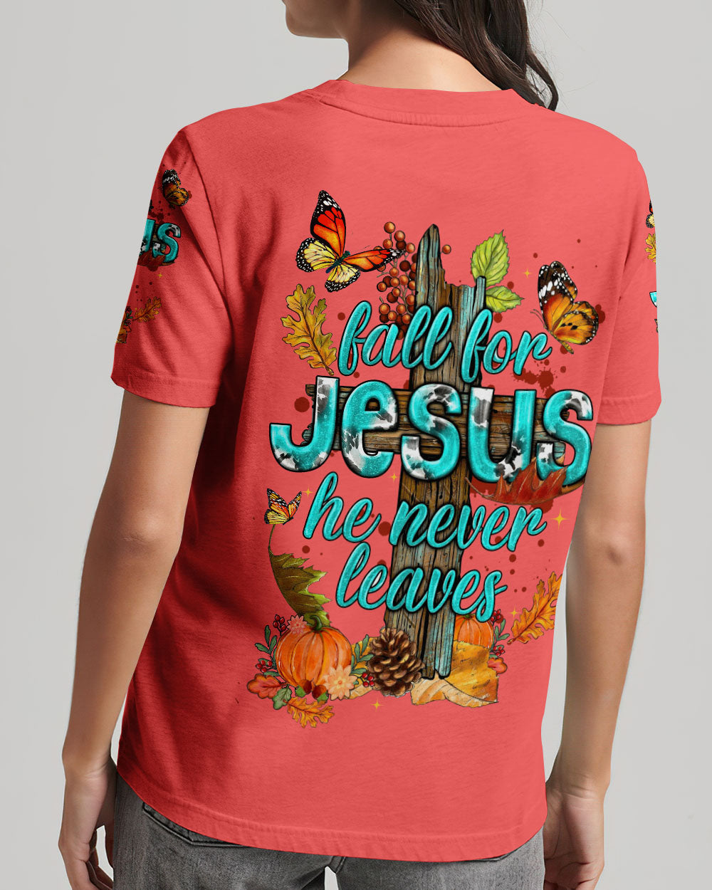 Fall For Jesus Women's All Over Print Shirt - Tytm1307234