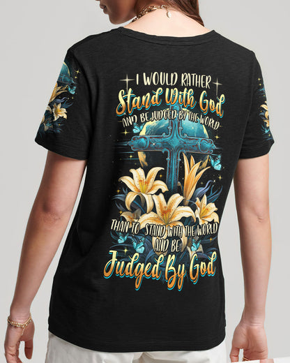 Stand With God Women's All Over Print Shirt - Tytm1907231