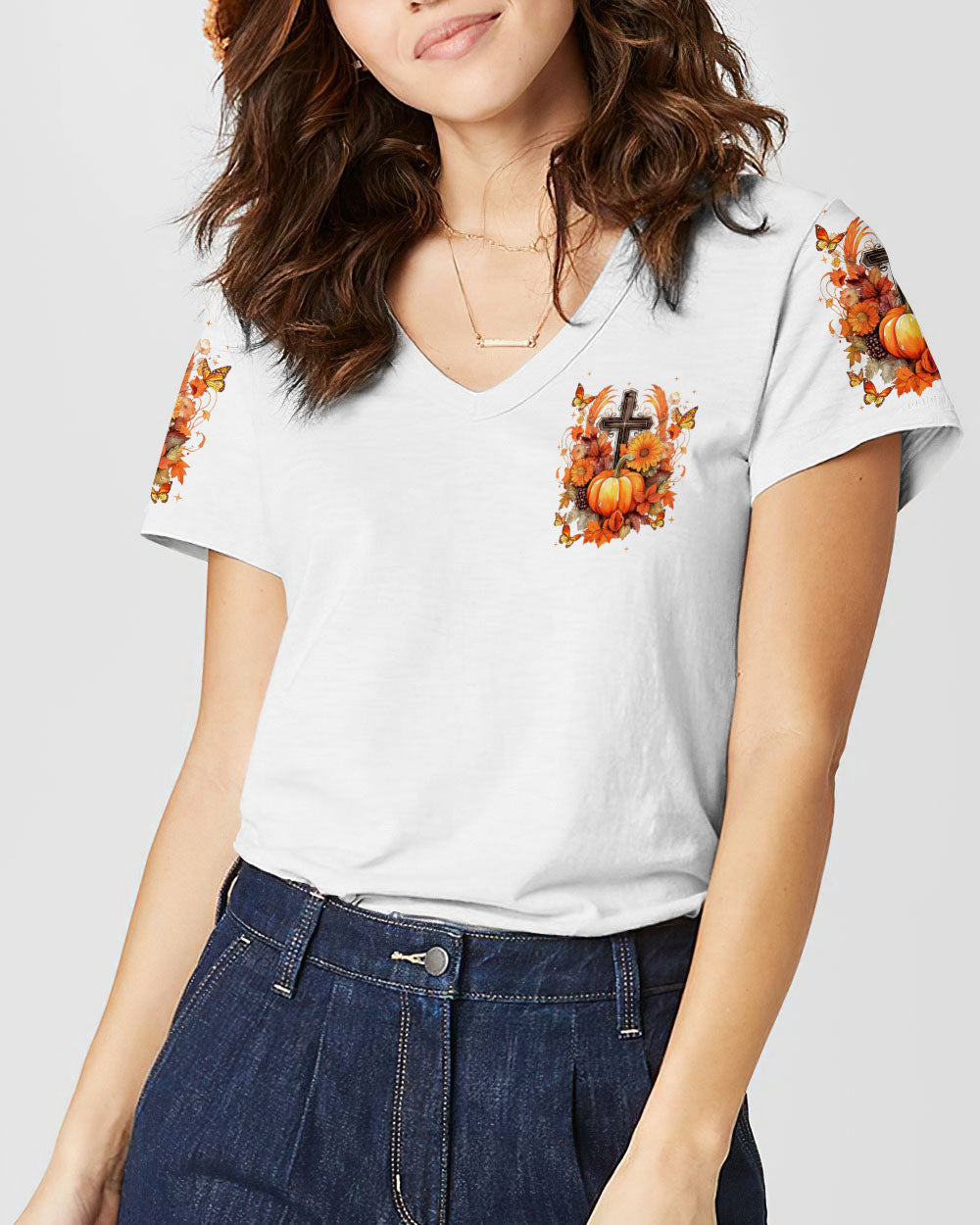 Today I Choose Joy Autumn Women's All Over Print Shirt - Tytm1907232