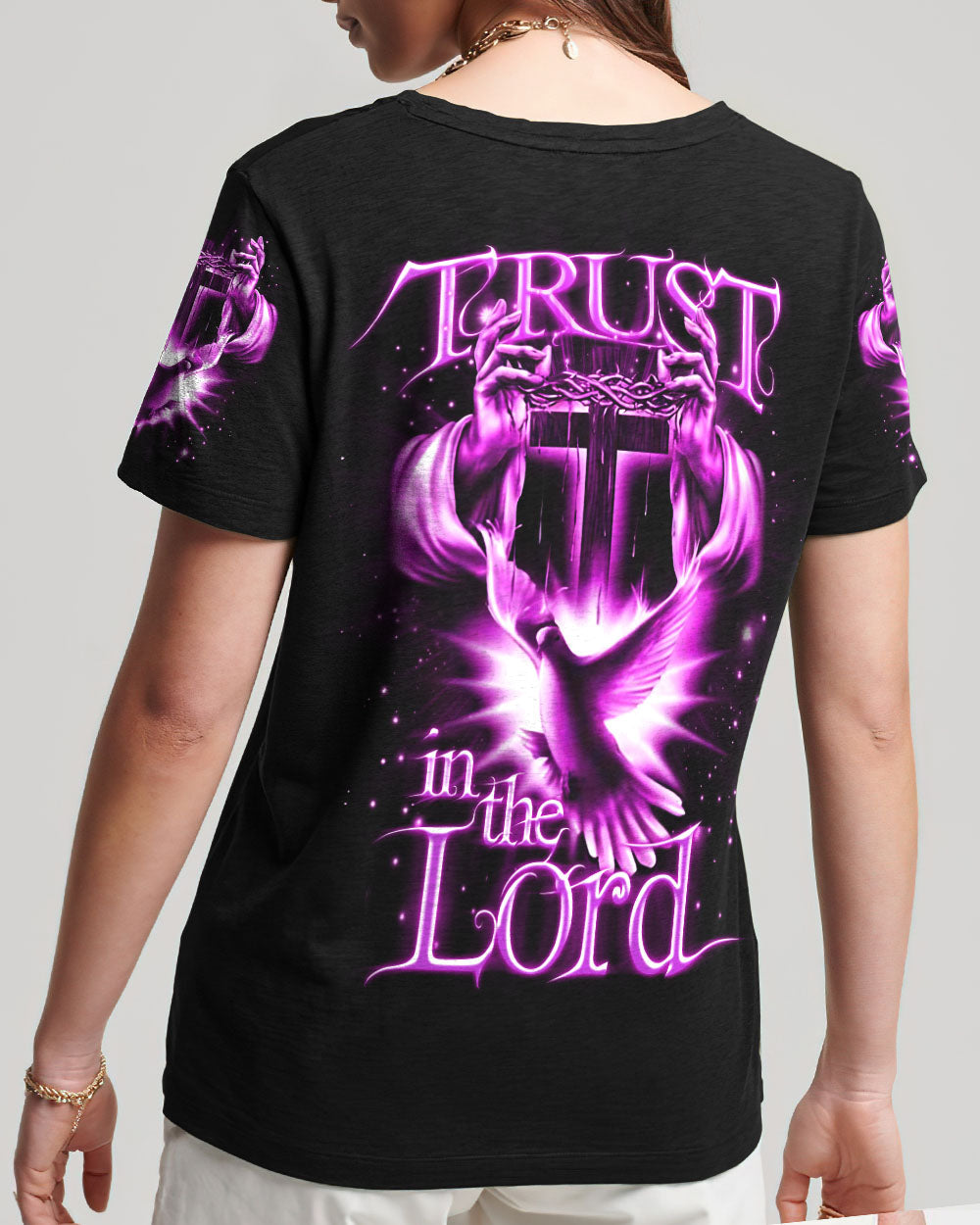 Trust In The Lord Women's All Over Print Shirt - Yhdu0507233