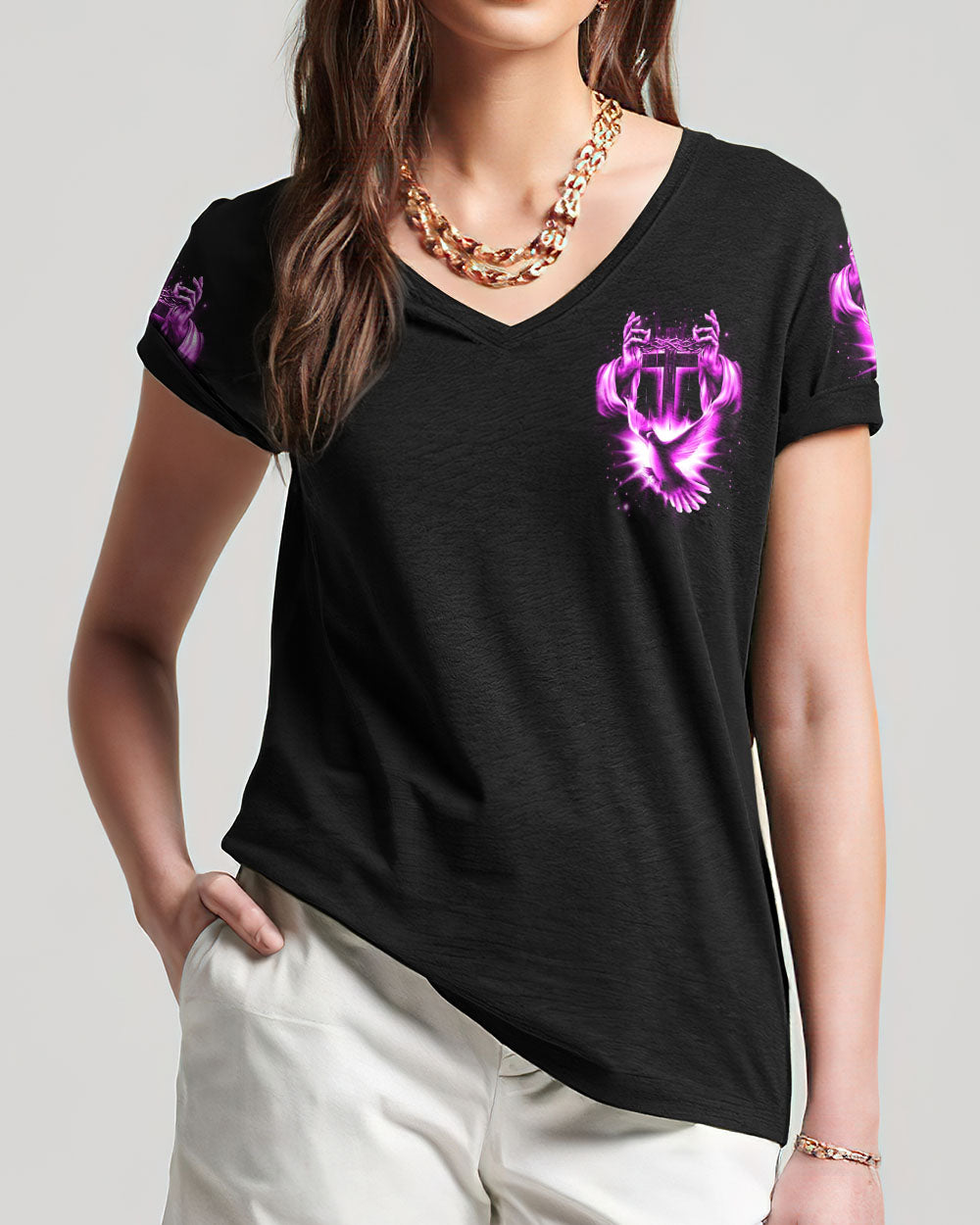 Trust In The Lord Women's All Over Print Shirt - Yhdu0507233