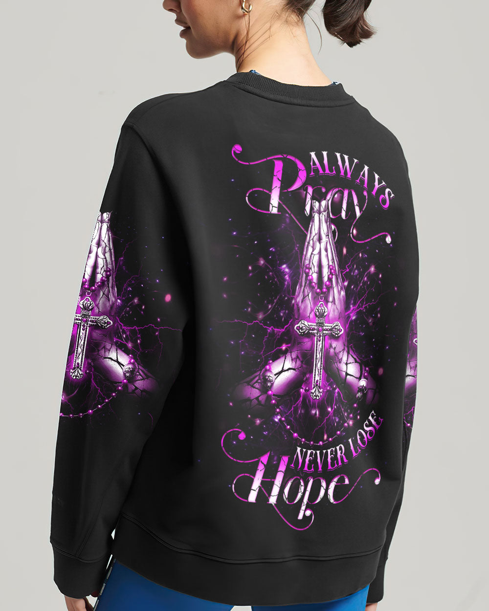 Always Pray Never Lose Hope Women's All Over Print Shirt - Yhdu0607233