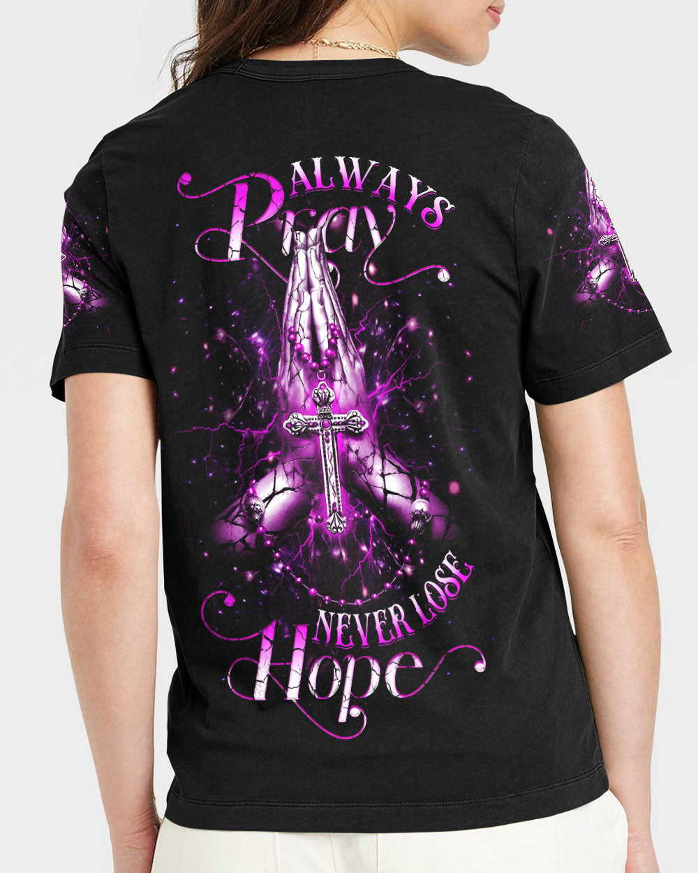 Always Pray Never Lose Hope Women's All Over Print Shirt - Yhdu0607233