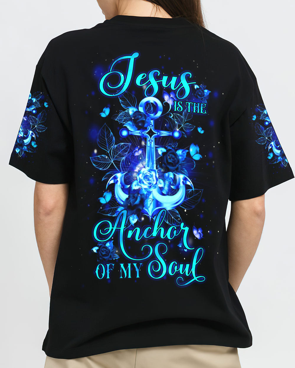 Jesus Is The Anchor Of My Soul Women's All Over Print Shirt - Yhdu1307233