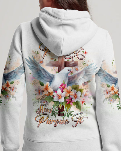 Seek Peace And Pursue It Women's All Over Print Shirt - Yhdu1707234