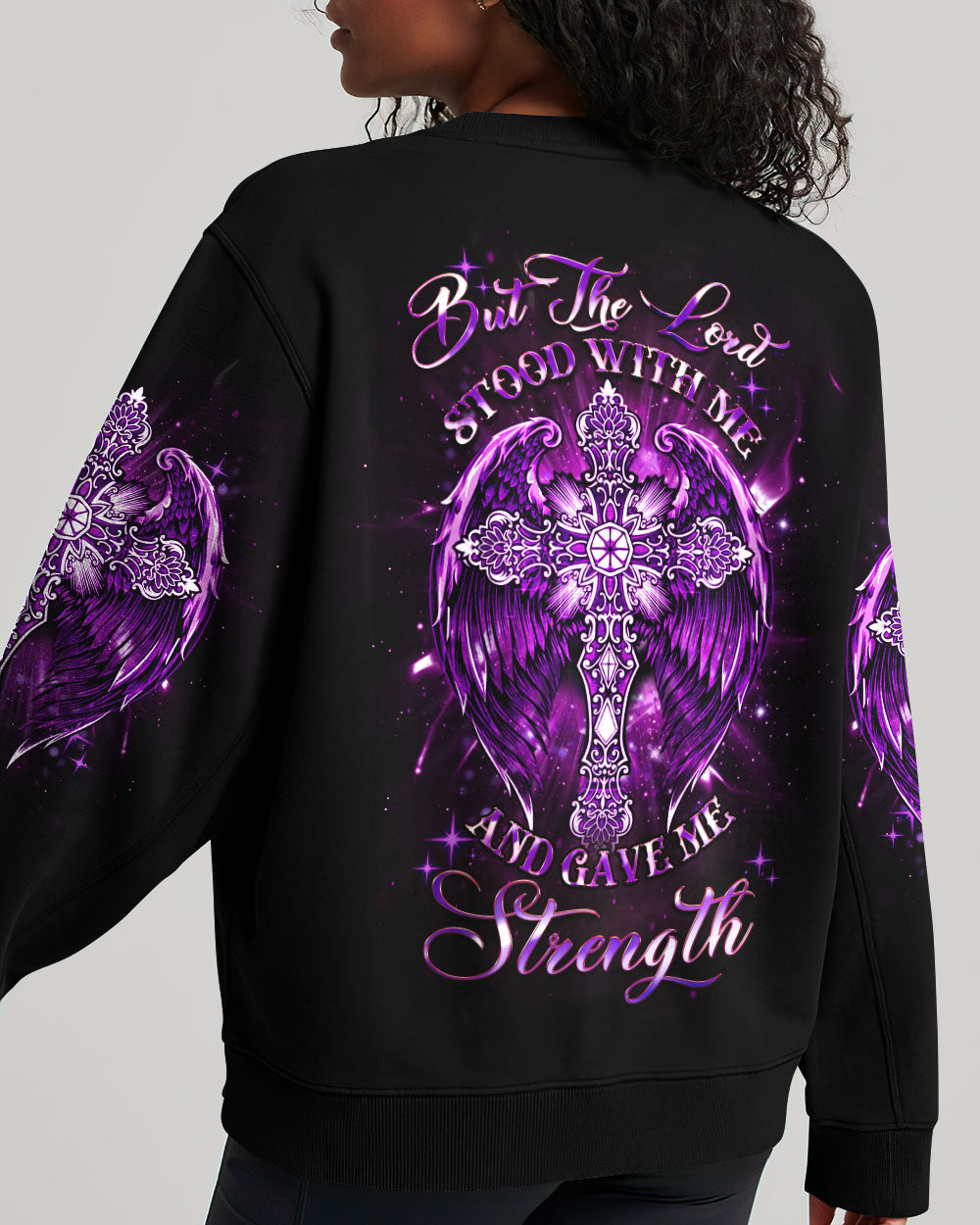 But The Lord Stood With Me Women's All Over Print Shirt - Yhdu2007232