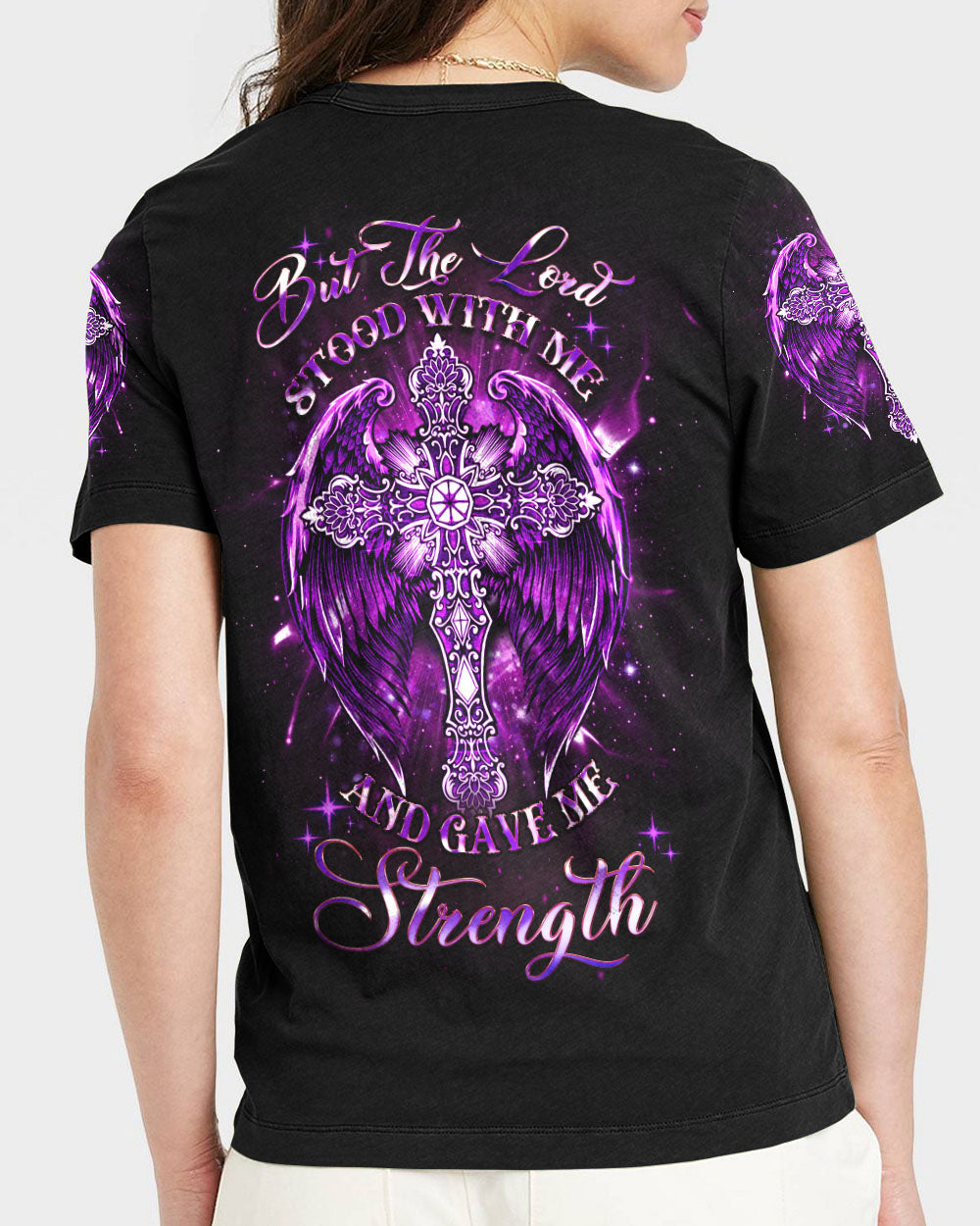 But The Lord Stood With Me Women's All Over Print Shirt - Yhdu2007232