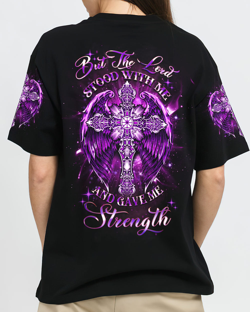 But The Lord Stood With Me Women's All Over Print Shirt - Yhdu2007232