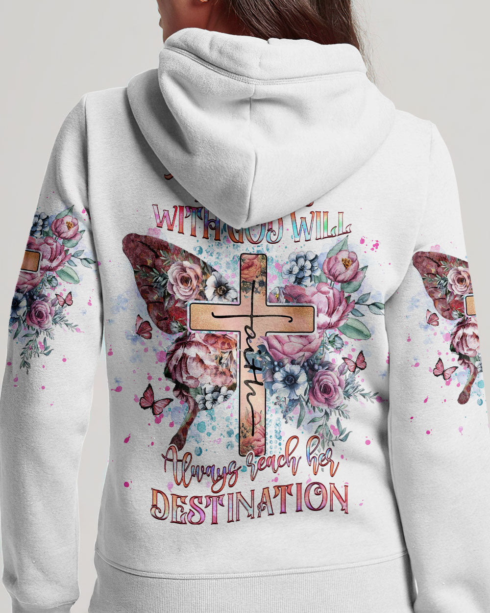 A Woman Who Walks With God Women's All Over Print Shirt - Yhhg0507233