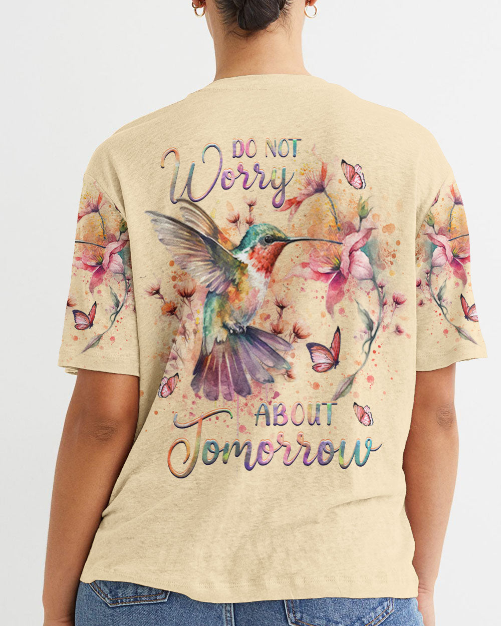 Do Not Worry About Tomorrow Women's All Over Print Shirt - Yhhg0707237