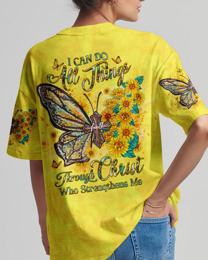 I Can Do All Things Butterfly Women's All Over Print Shirt - Yhhg1107233