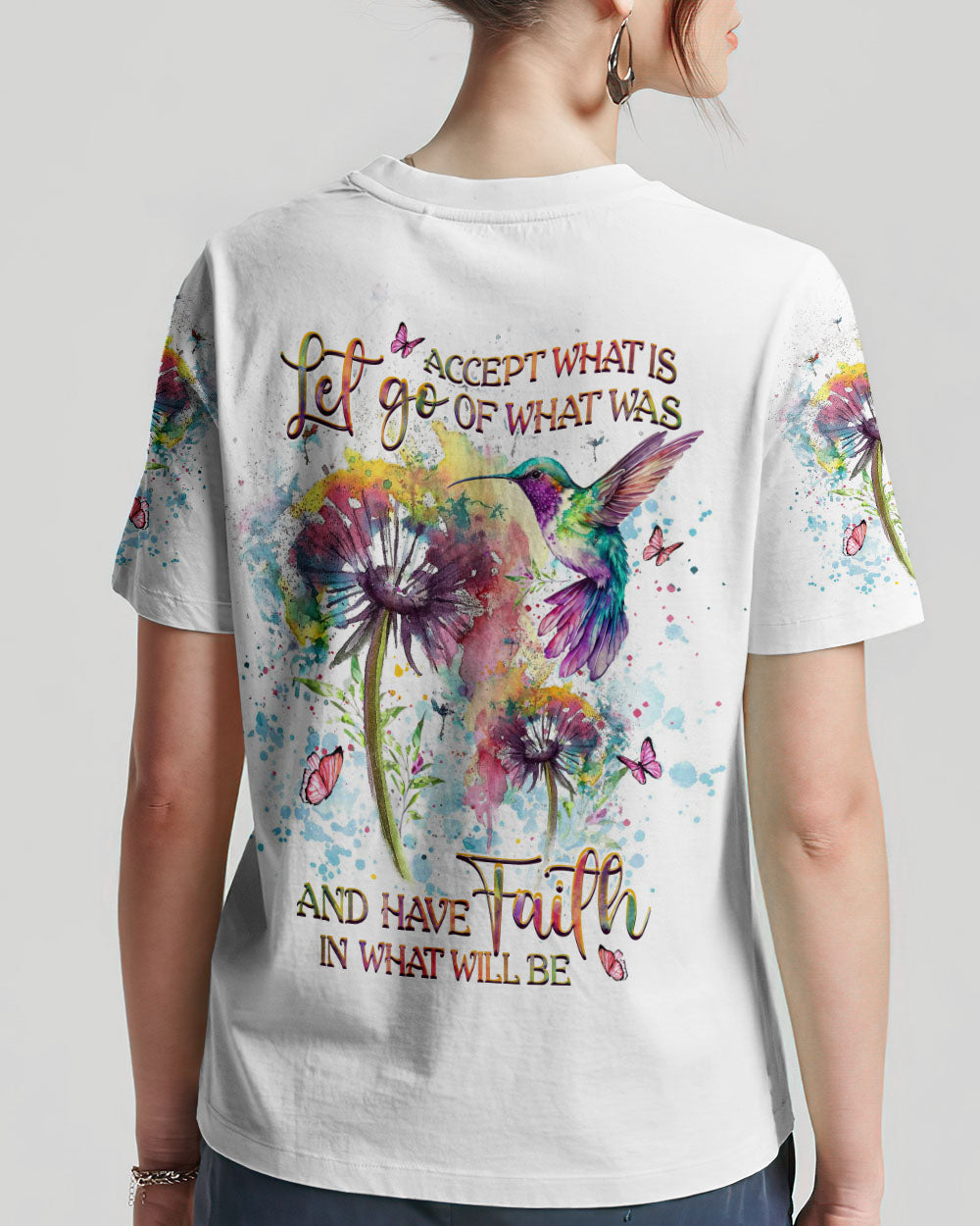 Accept What is Let Go of What Was Women's All Over Print Shirt - Yhhg1207233