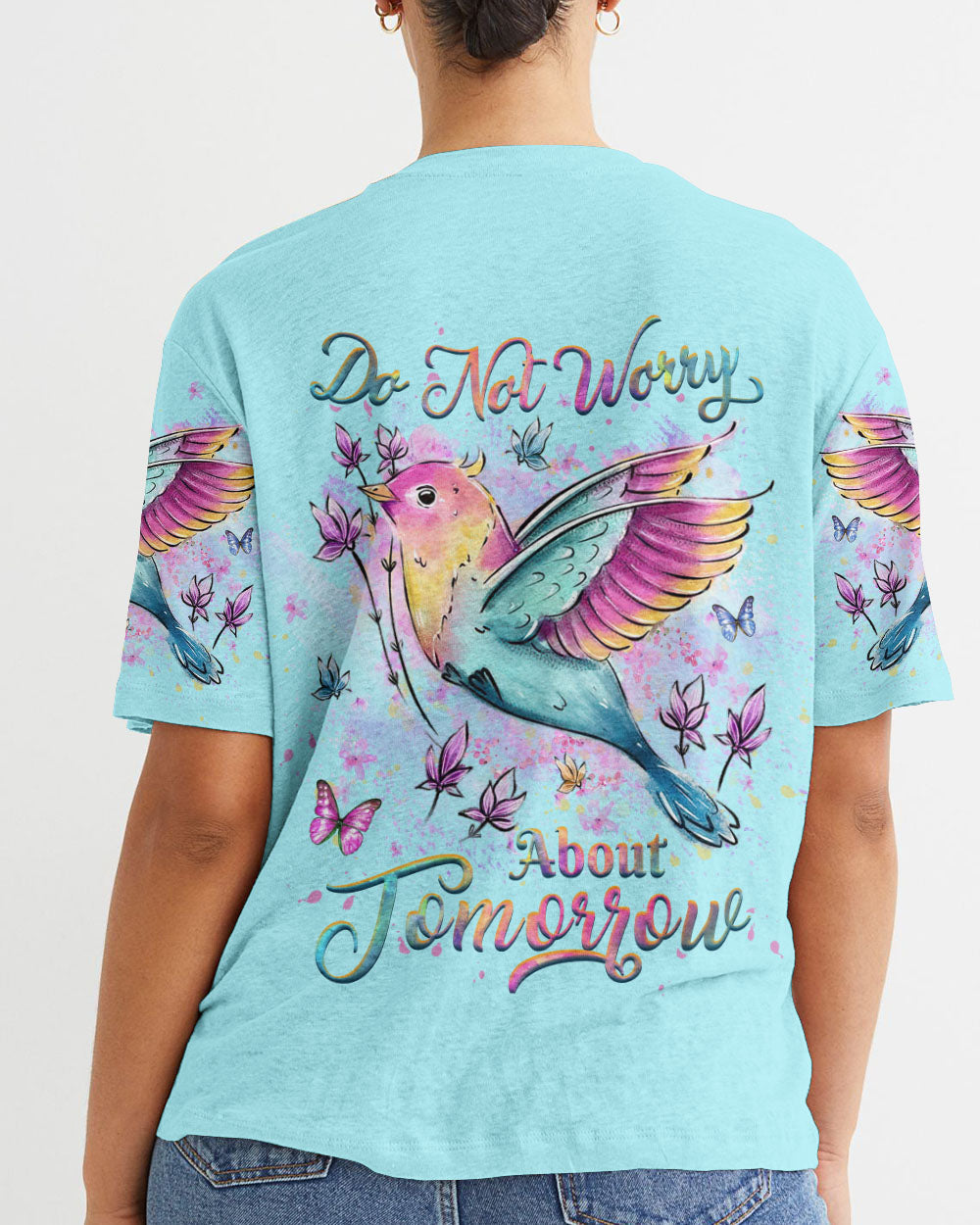 Do Not Worry About Tomorrow Women's All Over Print Shirt - Yhhg2707233