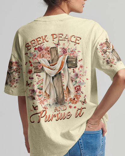 Seek Peace And Pursue It Women's All Over Print Shirt - Yhhg2807233