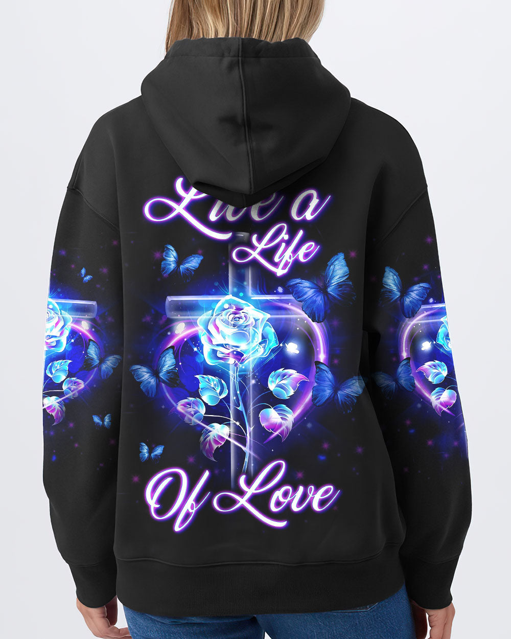 Live A Life Of Love Women's All Over Print Shirt - Yhln0307233