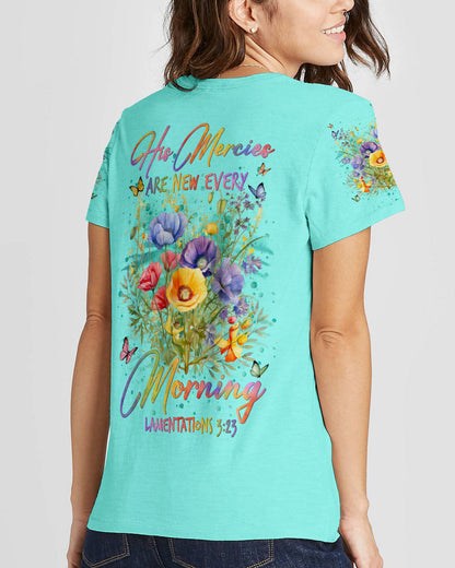 His Mercies Are New Every Morning Women's All Over Print Shirt - Yhln1907233