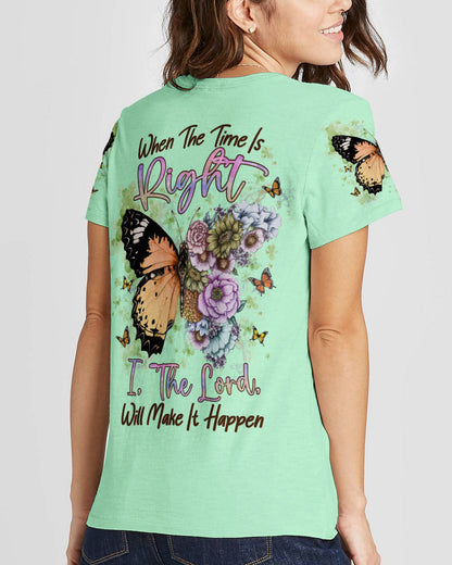 When The Time Is Right Women's All Over Print Shirt - Yhln2707233