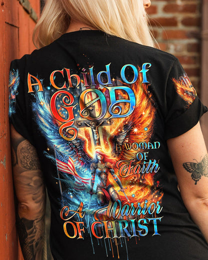 A Warrior Of Christ Women's All Over Print Shirt - Tytm0111231