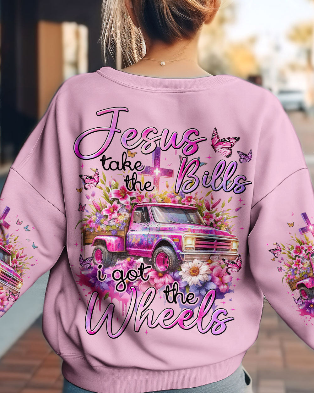 Jesus Take The Bills Women's All Over Print Shirt - Tytm1811233