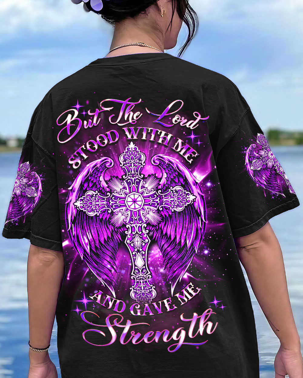 But The Lord Stood With Me Women's All Over Print Shirt - Yhdu2007232