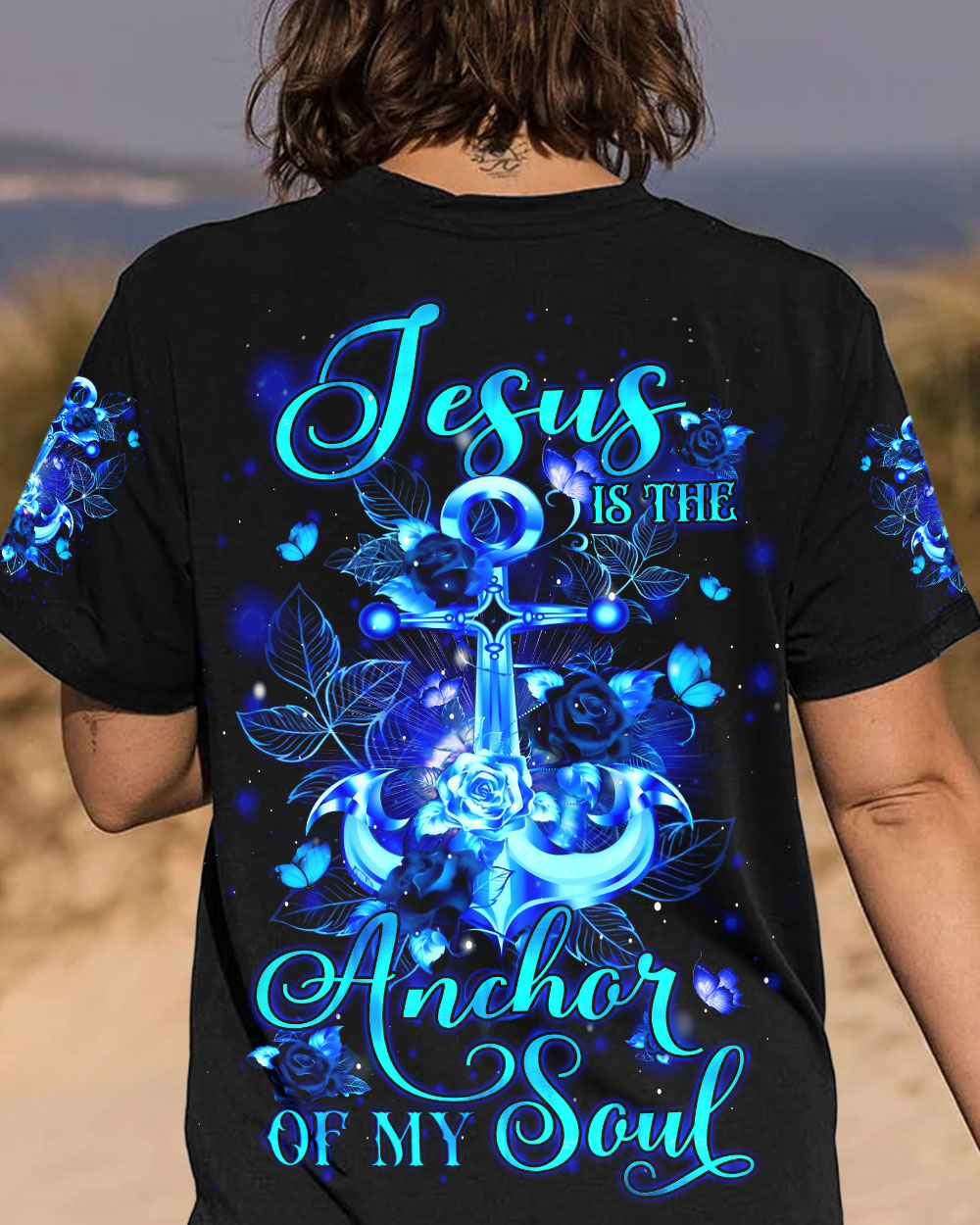 Jesus Is The Anchor Of My Soul Women's All Over Print Shirt - Yhdu1307233