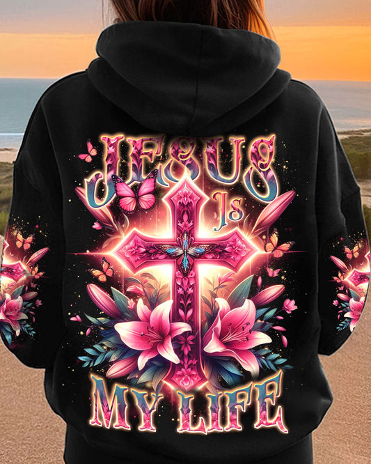 Jesus Is My Life Cross Women's All Over Print Shirt - Yhdu2911234