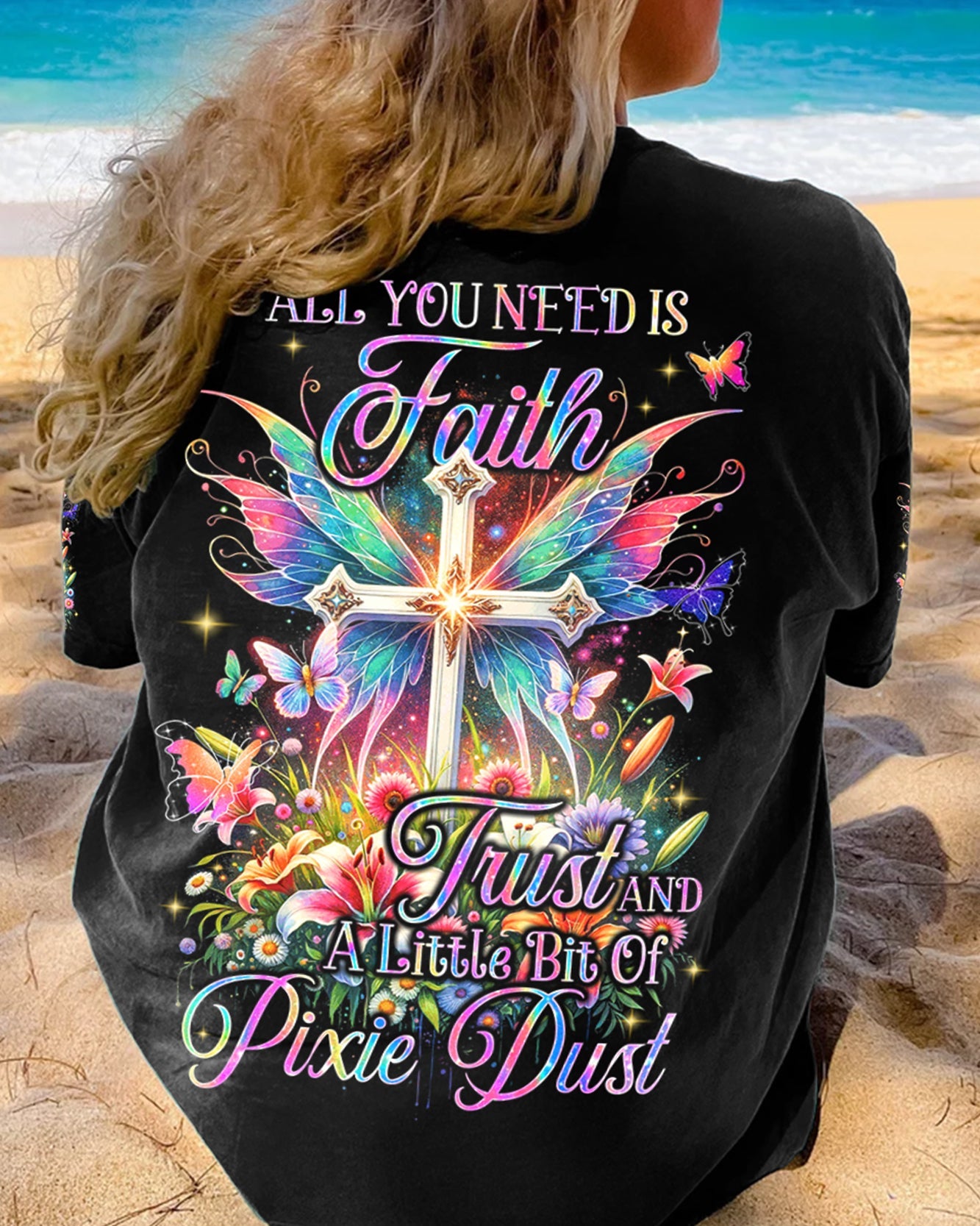 All You Need Is Faith Women's All Over Print Shirt - Tyqy2710231