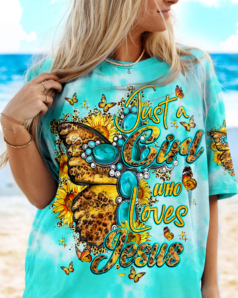 Just A Girl Who Loves Jesus Women's All Over Print - Ty0807231