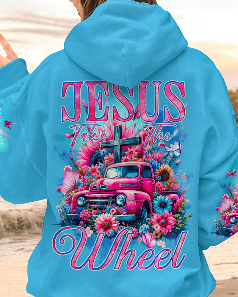 Jesus Take The Wheel Women's All Over Print Shirt - Tyqy2511231