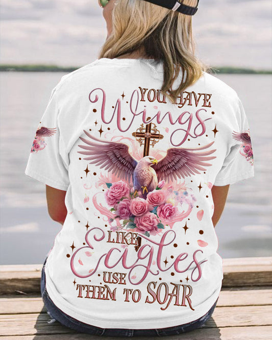 You Have Wings Like Eagles Women's All Over Print Shirt - Tlnz2707232