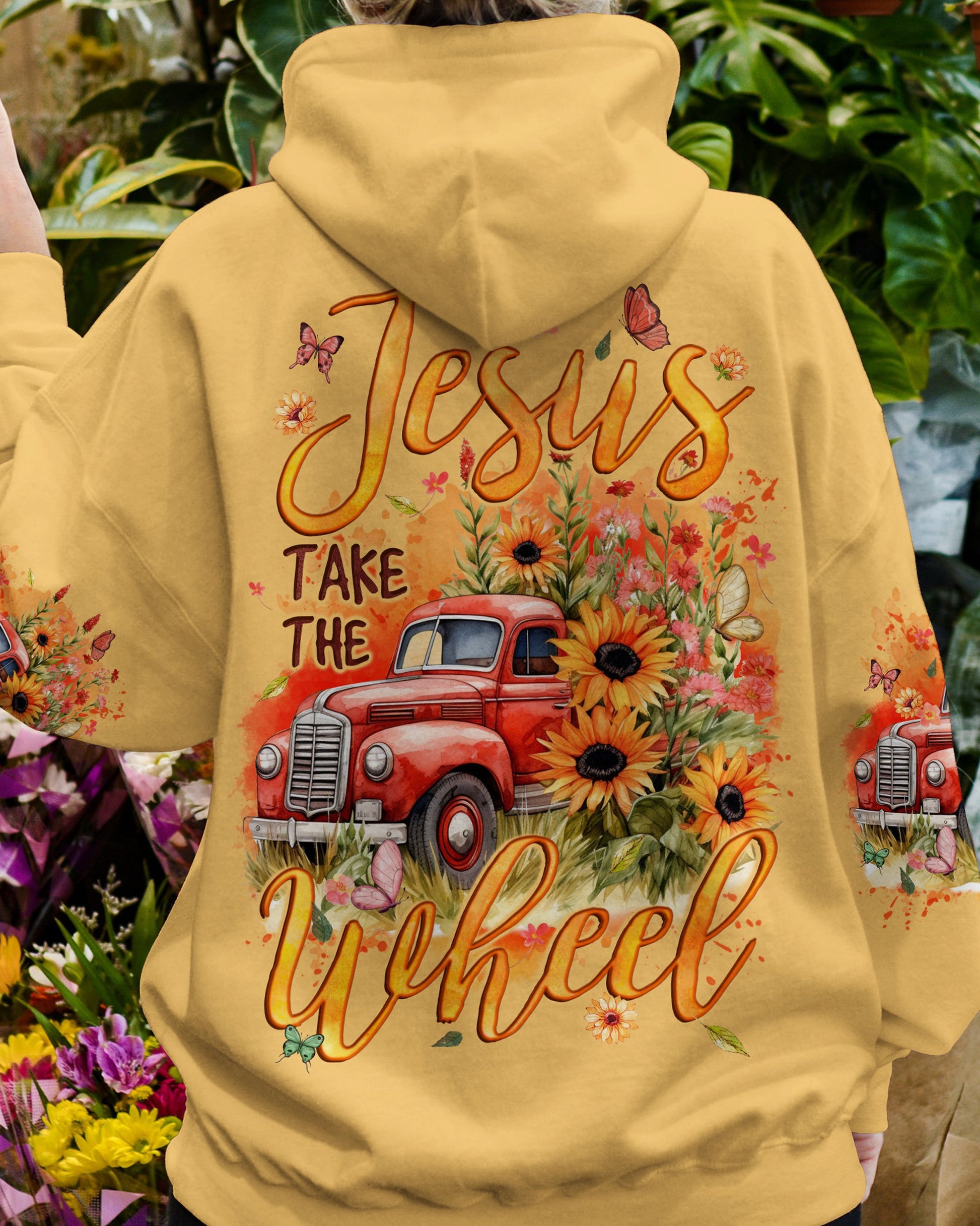 Jesus Take The Wheel Women's All Over Print Shirt - Tyqy0812232