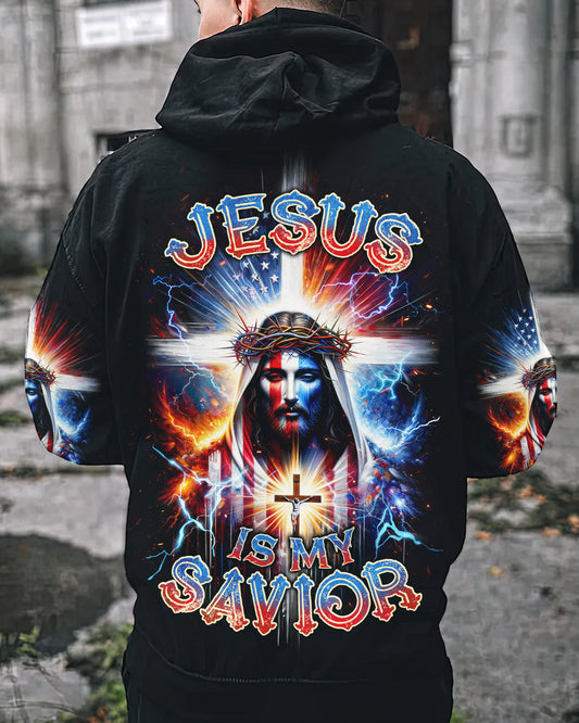 Jesus Is My Savior Men's All Over Print Shirt - Tlnz2610234