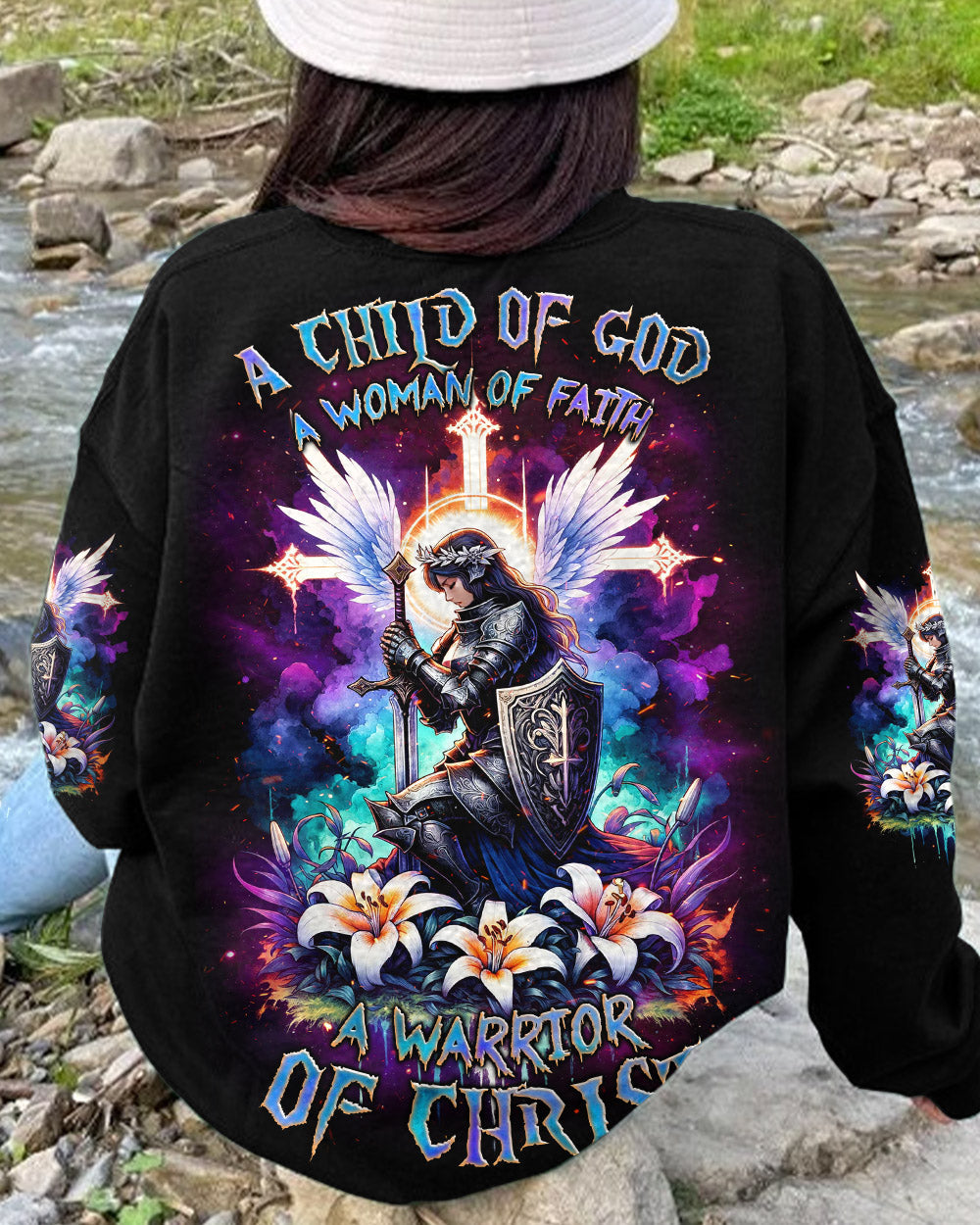 A Warrior Of Christ Women's All Over Print Shirt - Tlnz0812233