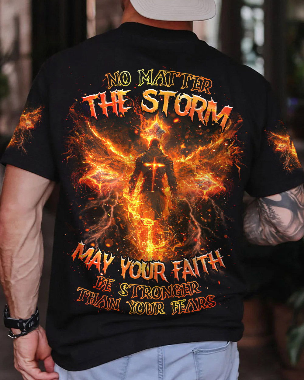 No Matter The Storm Men's All Over Print Shirt - Tlnz0103244