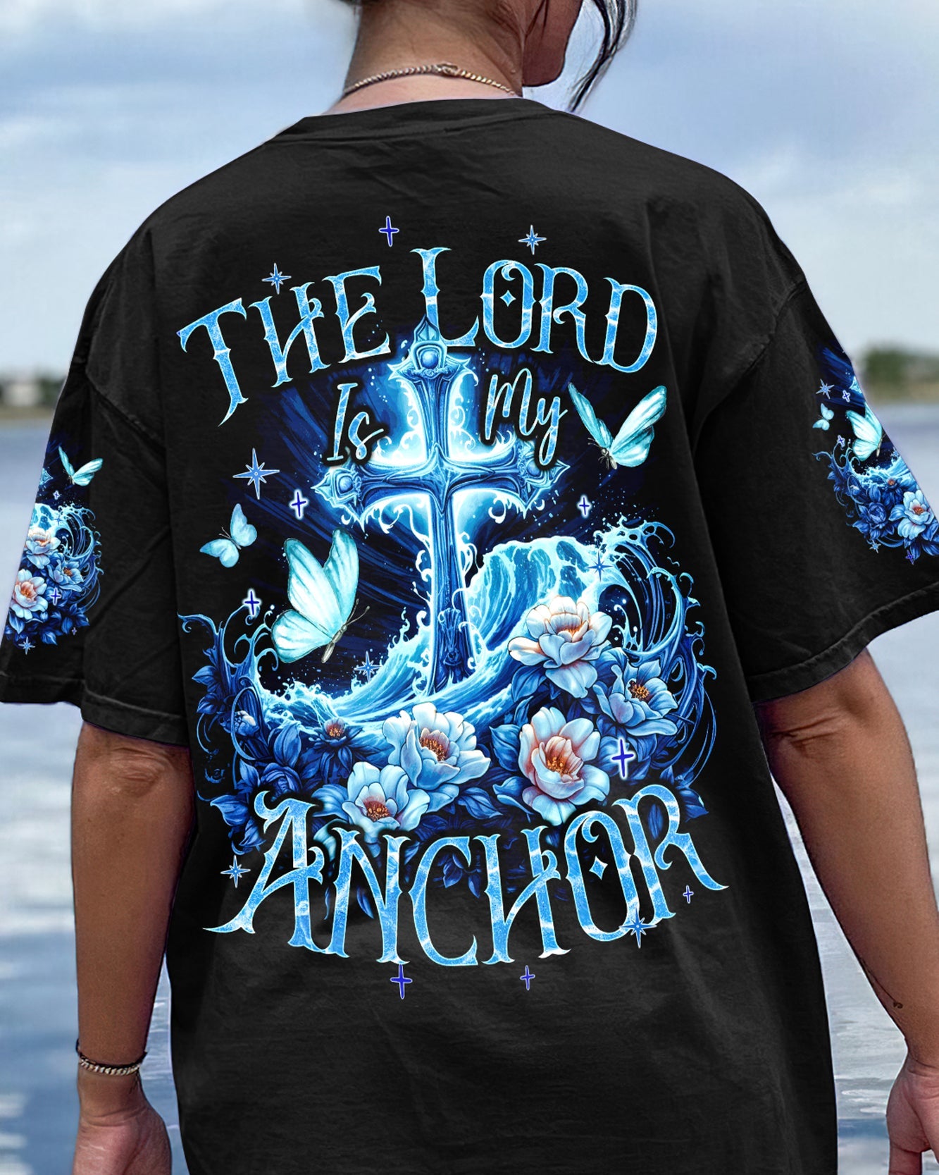 The Lord Is My Anchor Women's All Over Print Shirt - Tyqy1310231