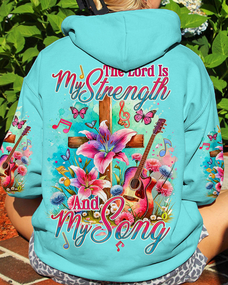 The Lord Is My Strength And My Song Women's All Over Print Shirt - Tyqy0112231