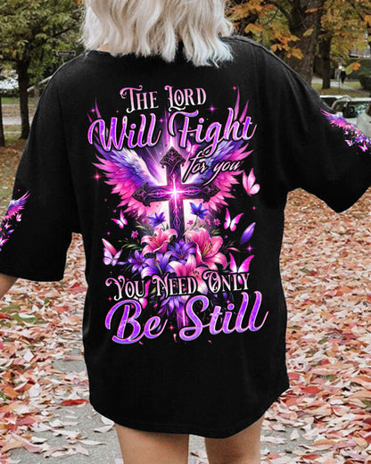 The Lord Will Fight For You Women's All Over Print Shirt - Tyqy1101242