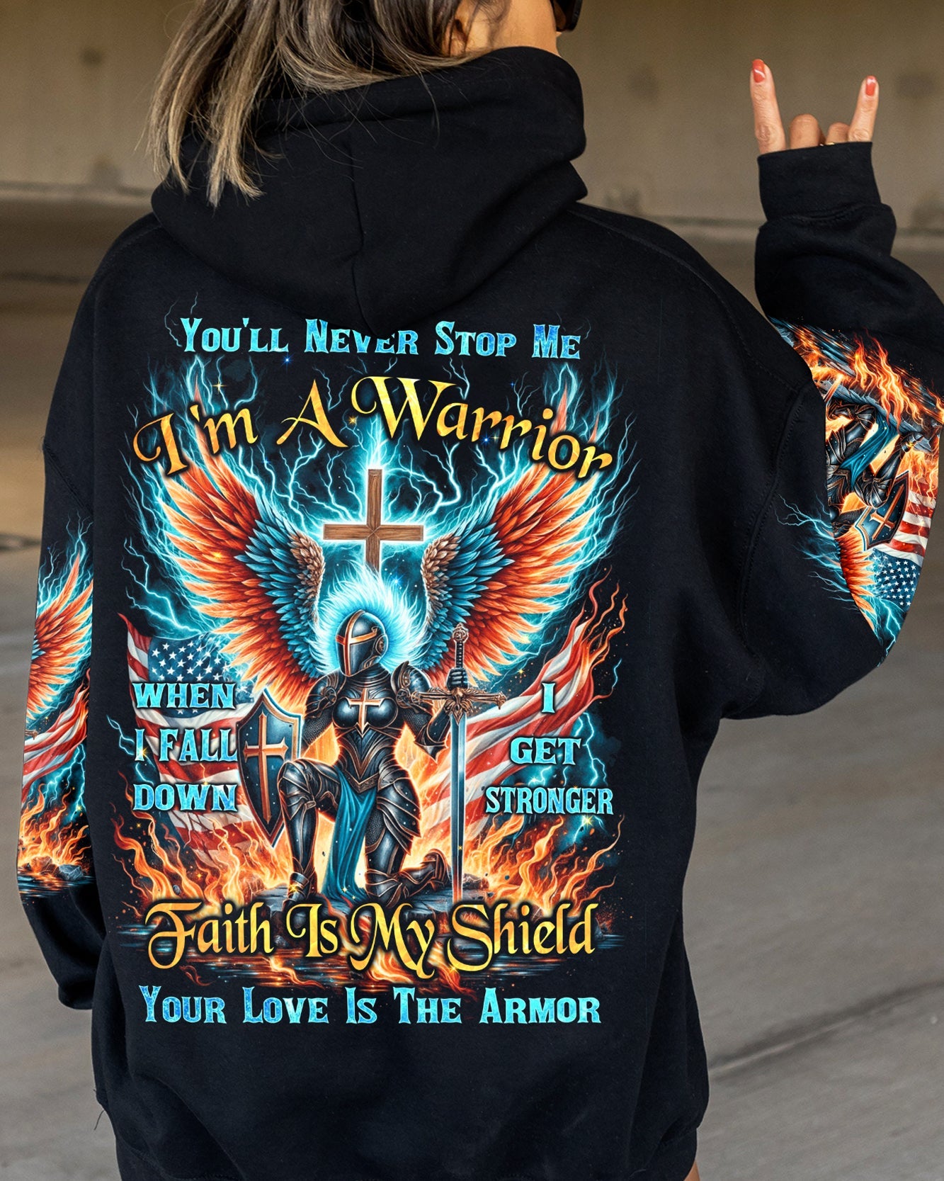 I'm A Warrior Women's All Over Print Shirt - Tyqy0311232