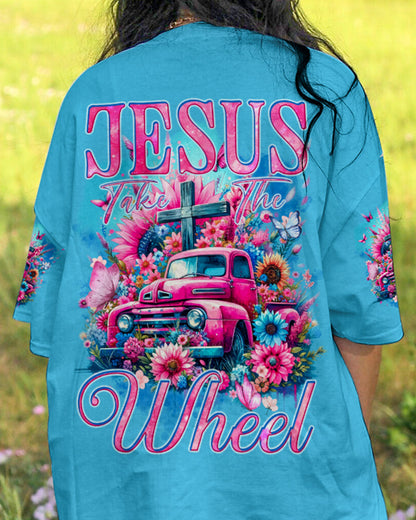 Jesus Take The Wheel Women's All Over Print Shirt - Tyqy2511231