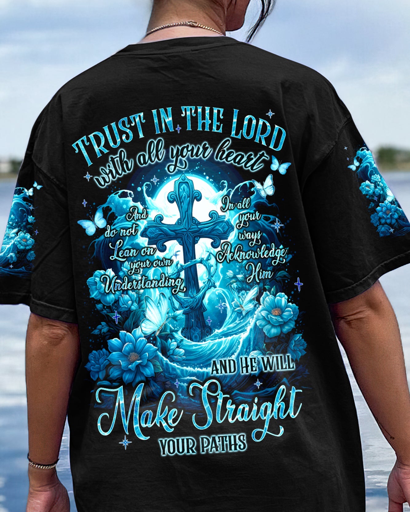 Trust In The Lord Women's All Over Print Shirt - Tyqy1910233