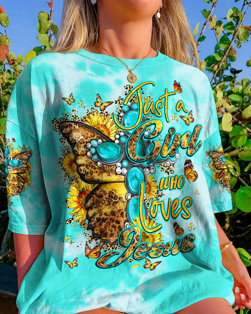 Just A Girl Who Loves Jesus Women's All Over Print - Ty0807231