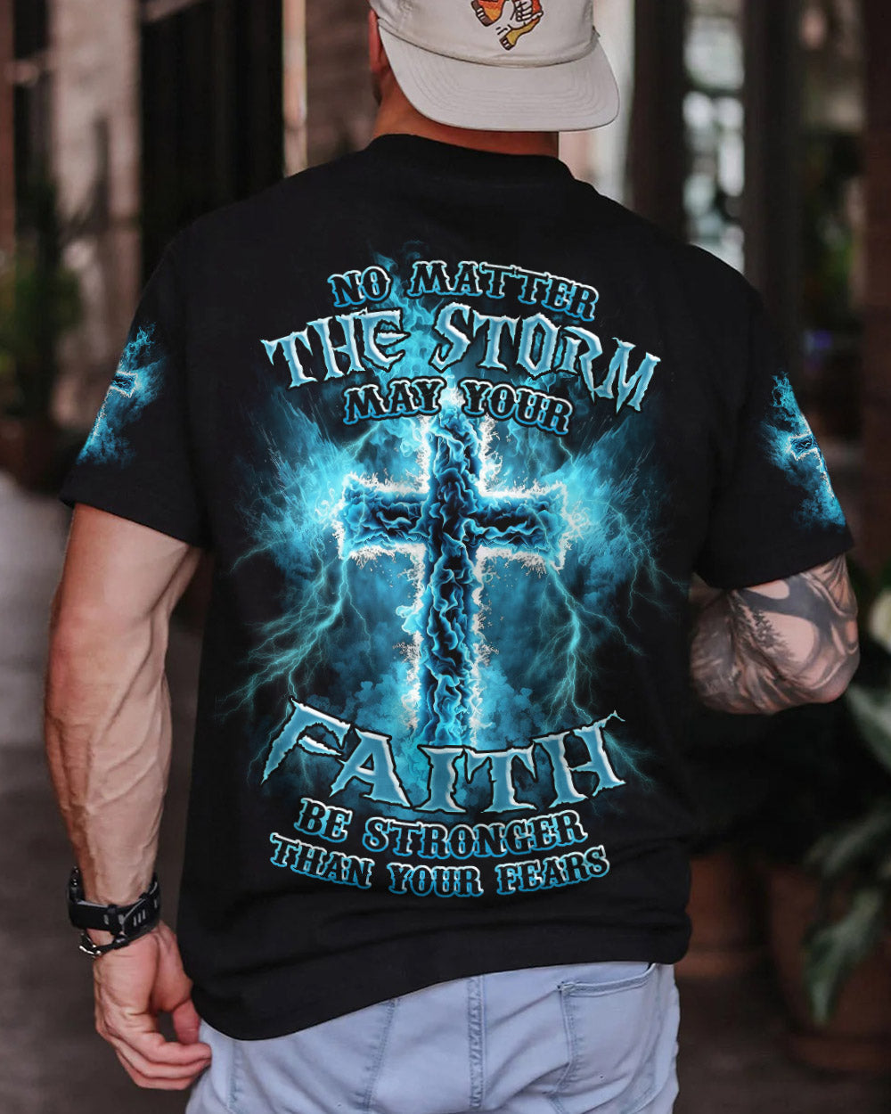 No Matter The Storm Men's All Over Print Shirt - Tlnz1409233