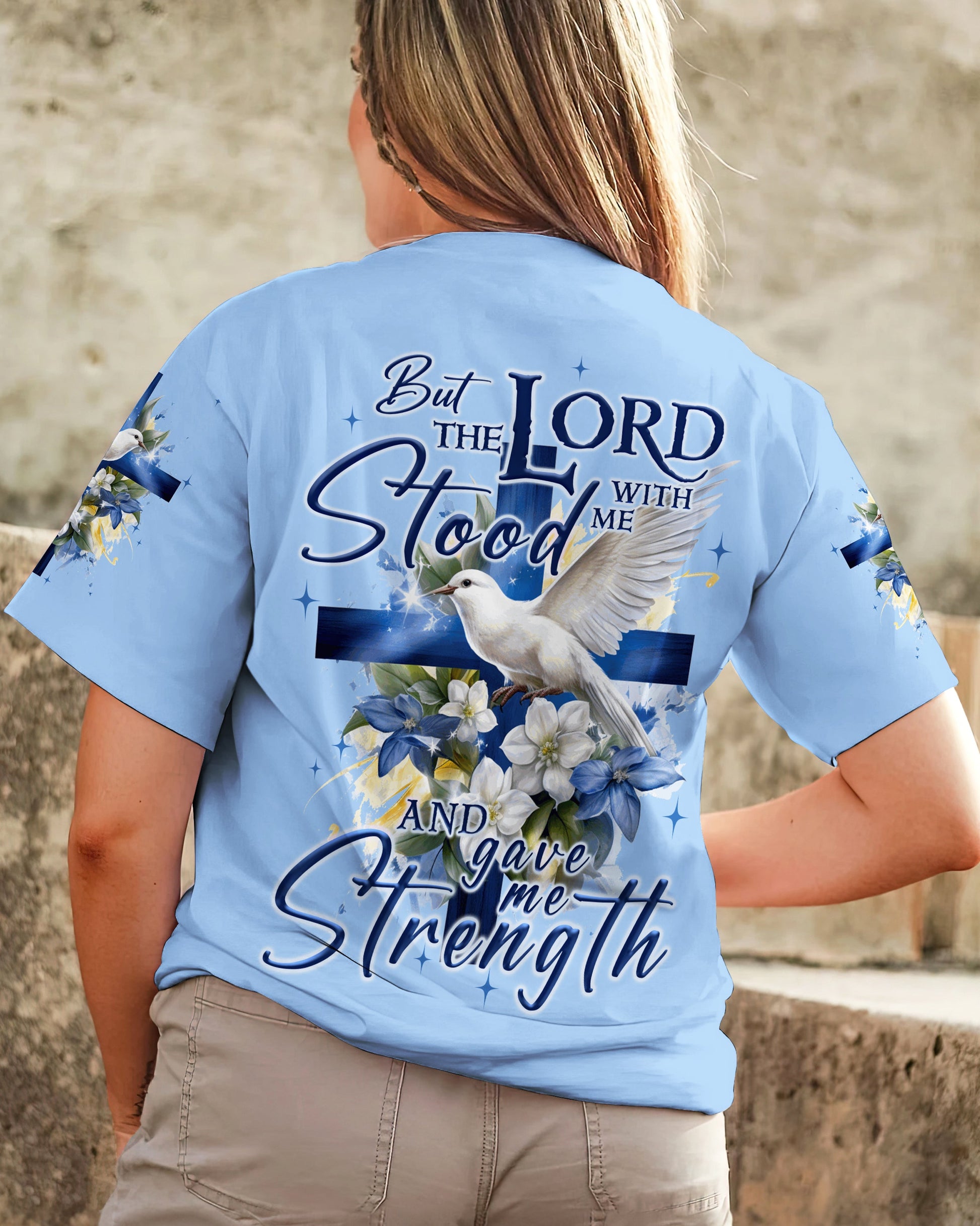 Lord Stood With Me Women's All Over Print Shirt - Tyqy3108231