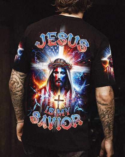 Jesus Is My Savior Men's All Over Print Shirt - Tlnz2610234