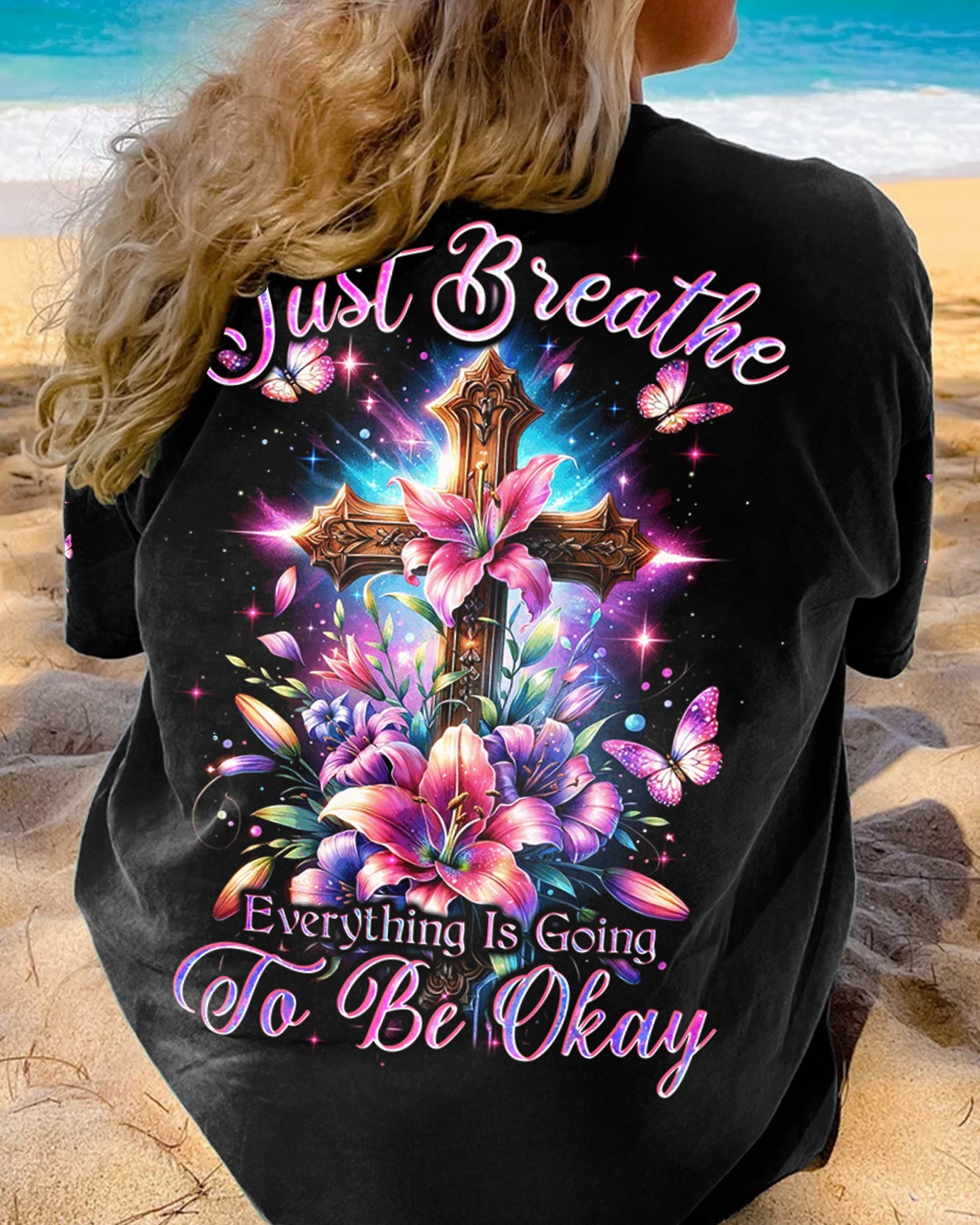 Just Breathe Women's All Over Print Shirt - Tyqy1411232